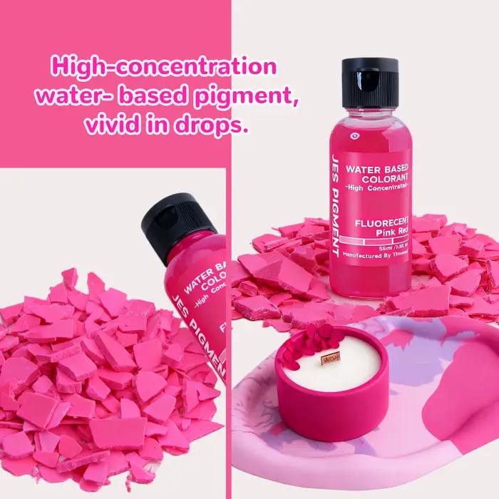 Ensemble de colorants fluorescents, pigments luminescents pour la peinture, la teinture de résine époxy, les loisirs créatifs et la décoration de fêtes à thème.