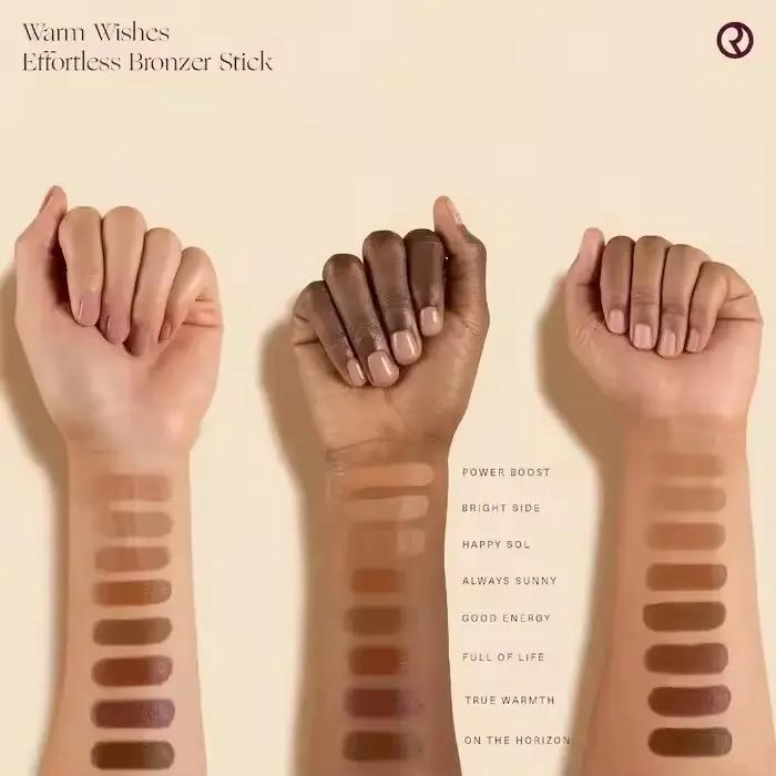 Stick de contour liquide chaud effet bronze