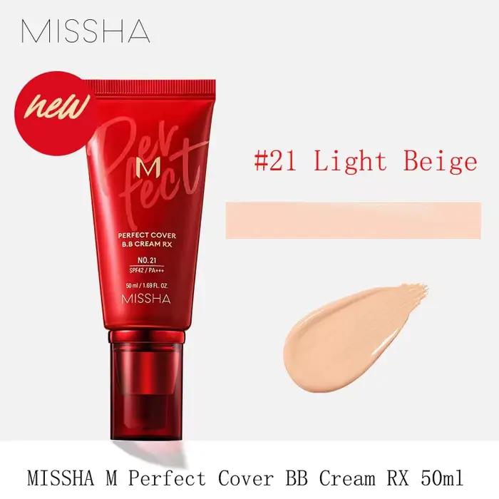 MISSHA M Signature réel complet BB crème fond de teint couverture parfaite Cho Bo Yang maquillage Original coréen cosmétiques