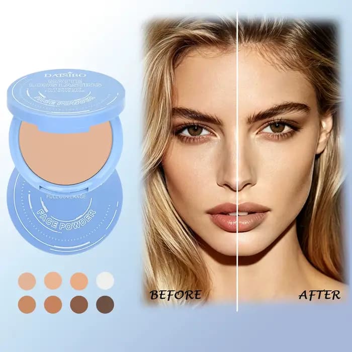 Poudre de visage mate longue tenue - 8 teintes