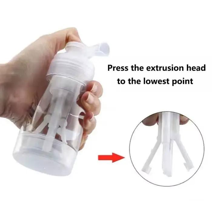 Flacon pulvérisateur de 17 ml/180 ml pour poudre de talc, poivre, assaisonnement, poudre libre, accessoires de salon 1 pièce/2 pièces