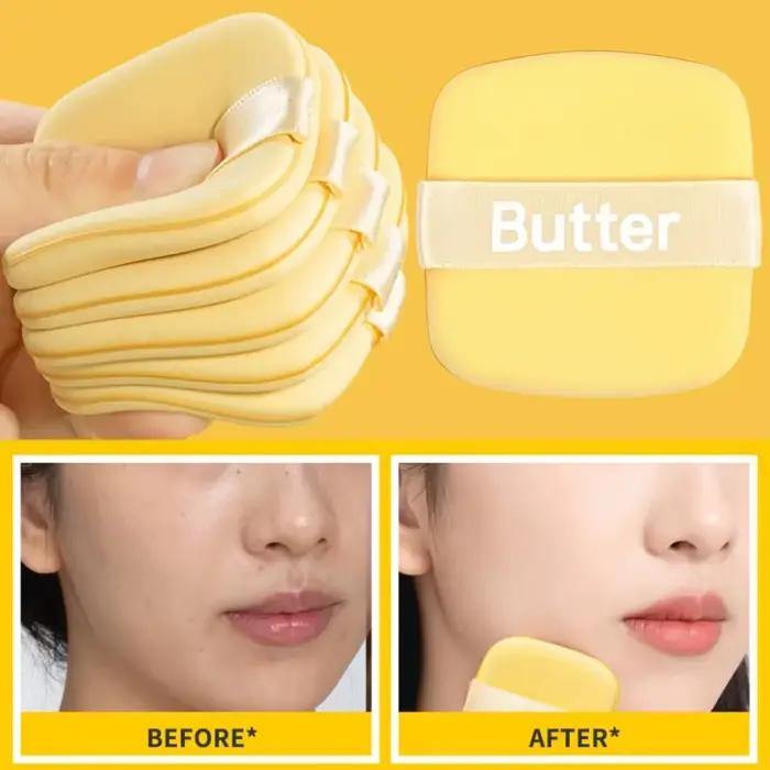 Éponge de maquillage en forme de gaufrette ultra-douce non absorbante pour fond de teint et poudre