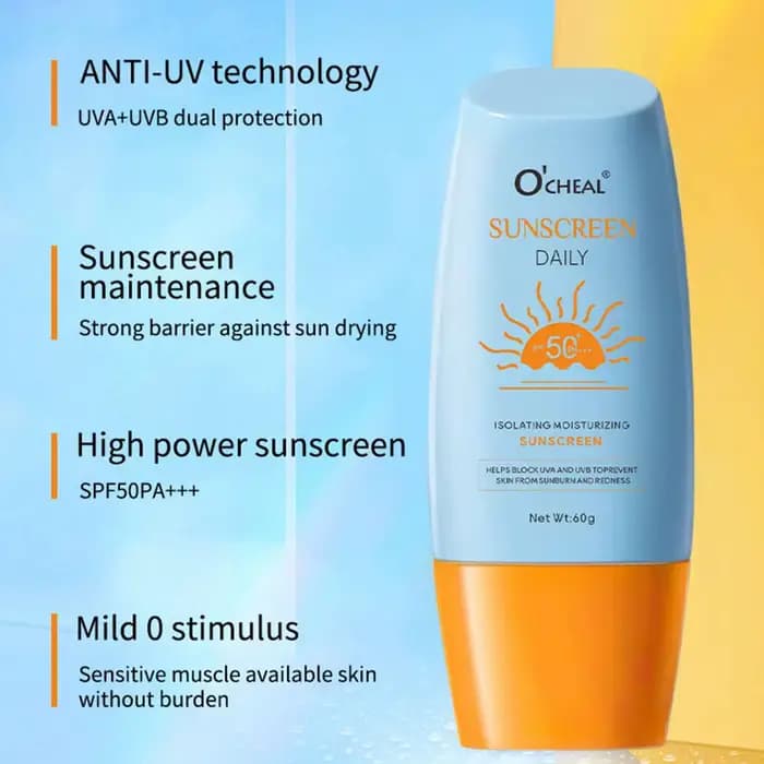 Crème solaire isolante SPF50 PA+++