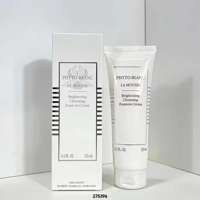 PHYTO-BLANC LA MOUSSE Mousse Nettoyante Éclaircissante en Crème 125ml parfumée