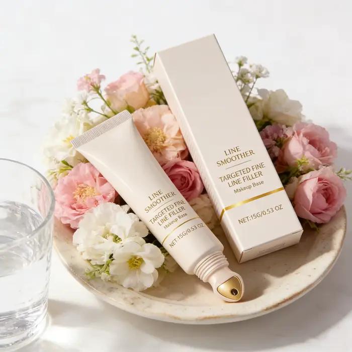 Nouvelle crème de base pour femmes, pour peaux sèches, longue tenue, couvrance totale, base de maquillage pour les yeux, imperméable, fond de teint naturel, 15g
