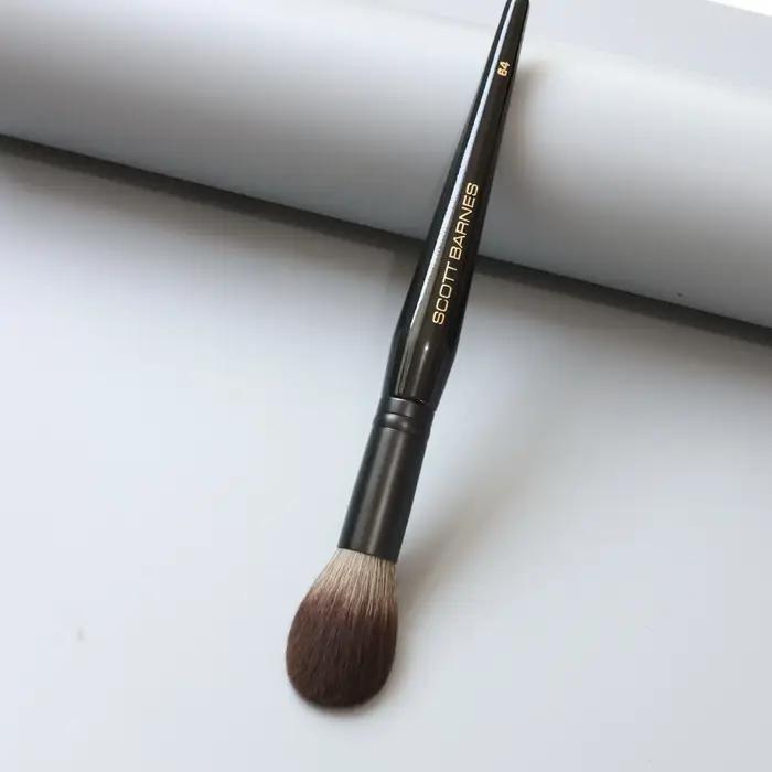 SCOTT – brosse à Blush, brosse à poudre conique 64 cheveux synthétiques doux, mélange de poudre pour le visage, outil cosmétique unique de luxe