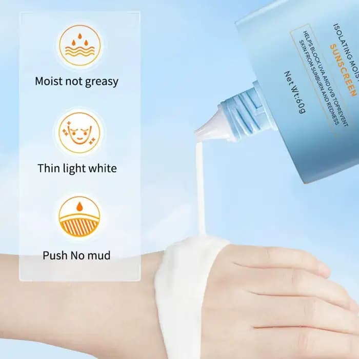 Crème solaire isolante SPF50 PA+++