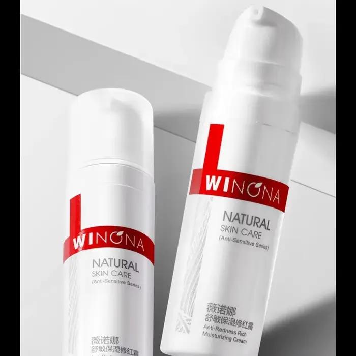 Winona-Série Anti-Sensible pour les Peaux Sensibles, Soin Hydratant, Apaisant, Renforce la Barrière, Réparation des Rougeurs, 402 Recommandé