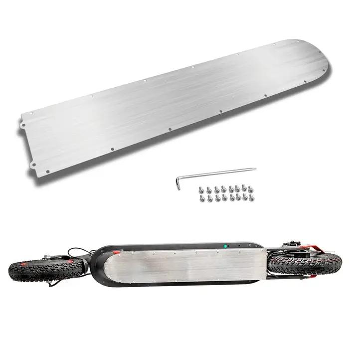 Couvercle inférieur de batterie en acier inoxydable pour Scooter électrique Xiaomi M365 1S Pro Pro2 4 Pro, pièce de panneau de sol antidérapant Anti-Collision