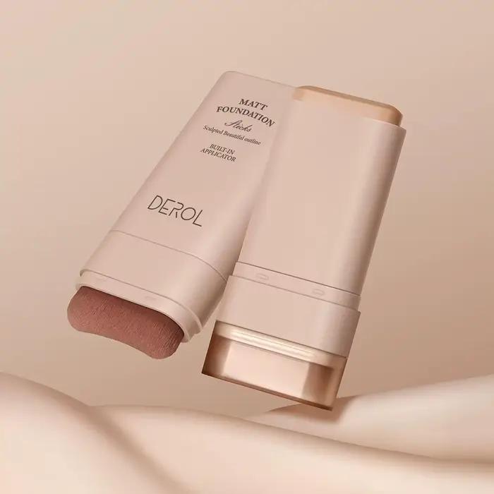 DERadvocate-Gomme pour fond de teint, anciers avec pinceau de maquillage