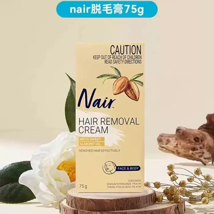 Crème d'épilation sensible Australie Nair pour peau douce et lisse traitement épilatoire zones délicates sans irritation rapide efficace occasions spéciales