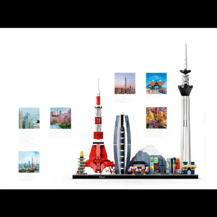 EN stock Expériences techniques et créatives, monuments de ville, horizon, kit de blocs de construction Moc 21032, cadeau de vacances pour enfants