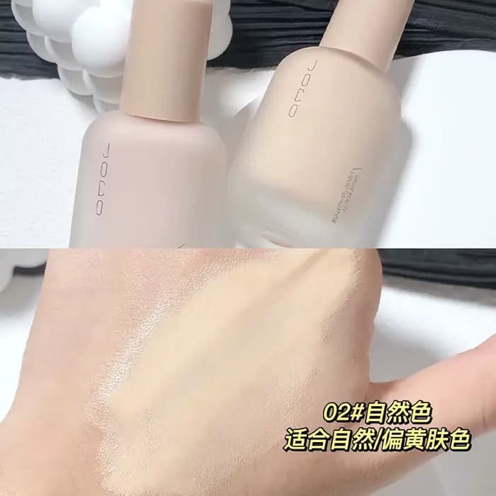 JOCO fond de teint liquide contrôle de l'huile maquillage hydratant correcteur rafraîchissant naturel clair imperméable