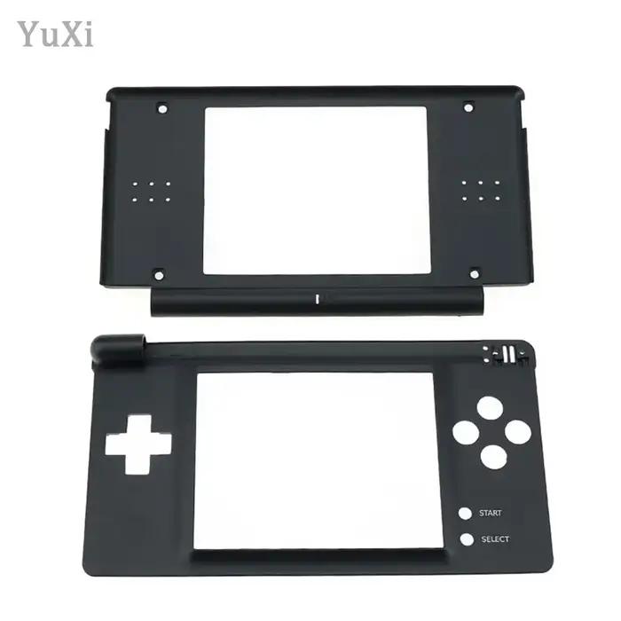 Cadre supérieur et inférieur pour DS Lite, cadre d'écran supérieur et inférieur pour NDSL, cadre intérieur d'écran noir, pièce de rechange, 1 pièce