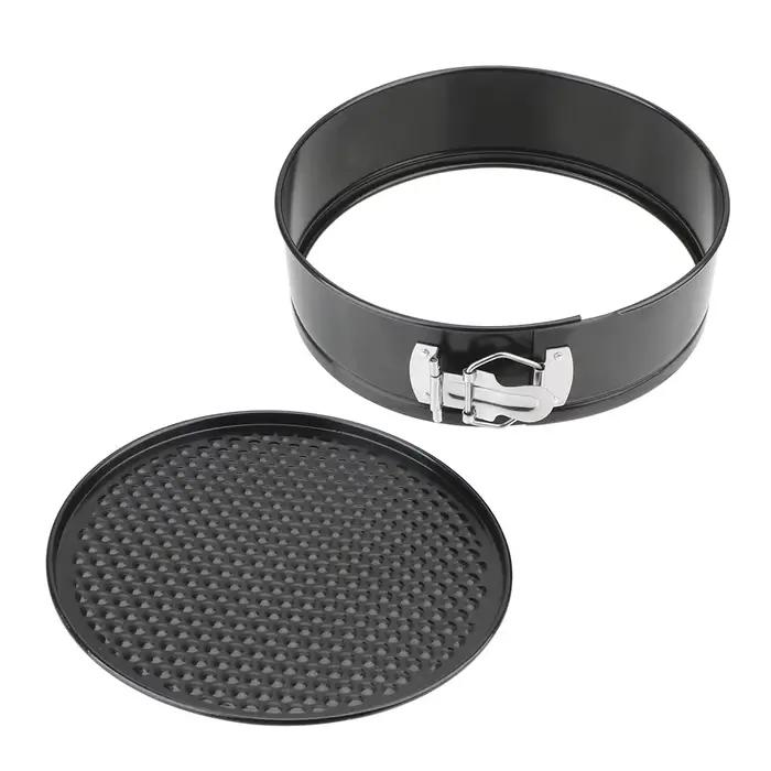 Moule de cuisson en métal antiadhésif perfecastronomique, moule à gâteau rond, ustensiles de cuisson, moules à gâteaux en acier au carbone, accessoires de cuisine
