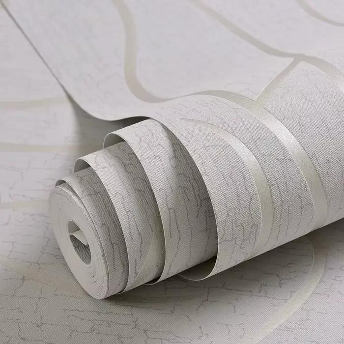 Papier peint de fond pour salon de 53 cm, décoration murale, autocollant mural pour chambre à coucher, papier peint de style européen résistant à l'humidité