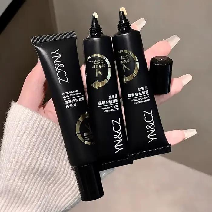 Fond de Teint Liquide Blanc Couvrance Totale pour Maquillage Gothique d'Halloween – Formule Crémeuse Haute