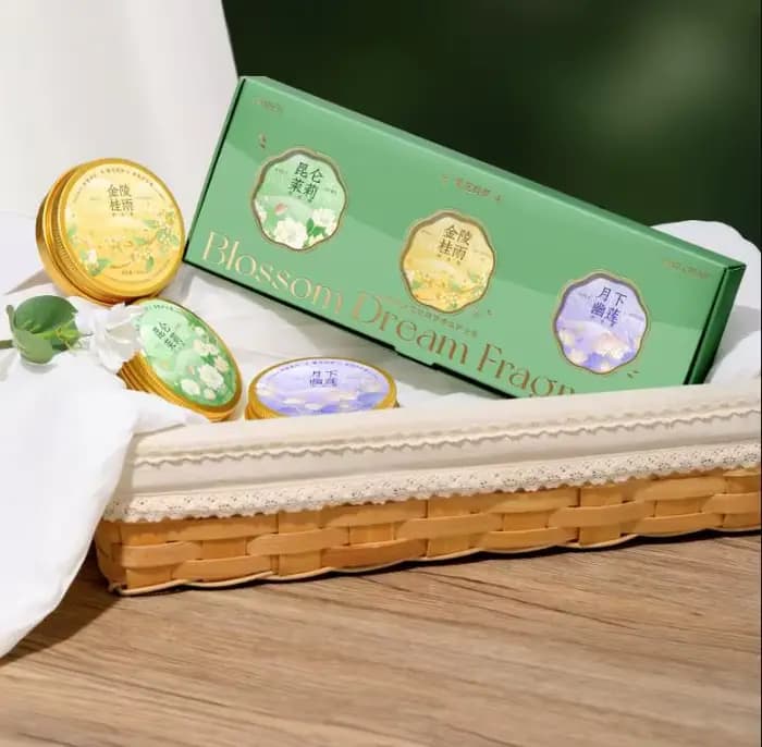 Crème pour les mains avec parfum floral