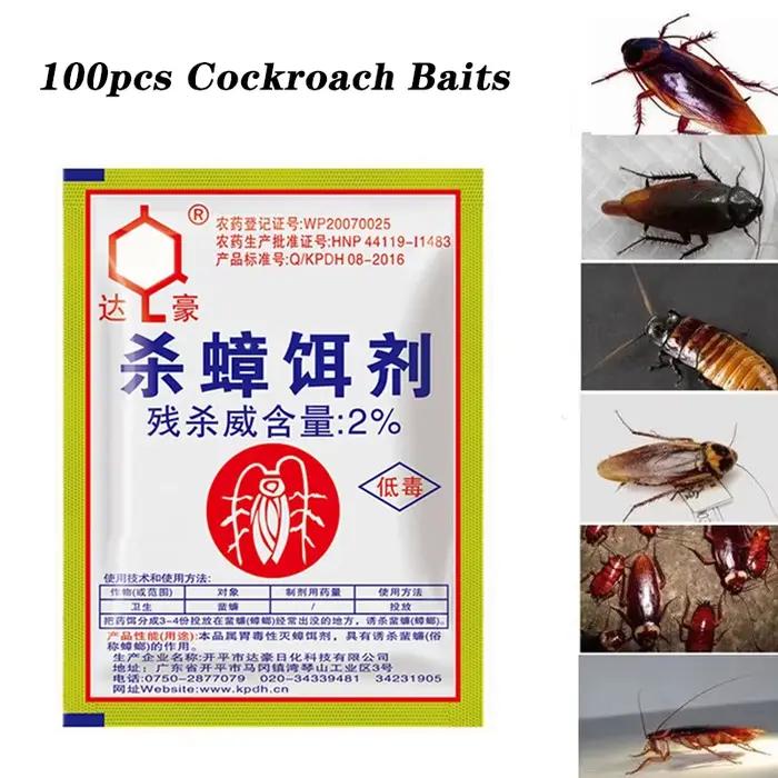 Poudre puissante anti-cafards (5-20 pièces) – Insecticide domestique efficace contre les fourmis, les araignées et autres nuisibles – Appât et piège sûrs pour la maison – Répulsif anti-insectes