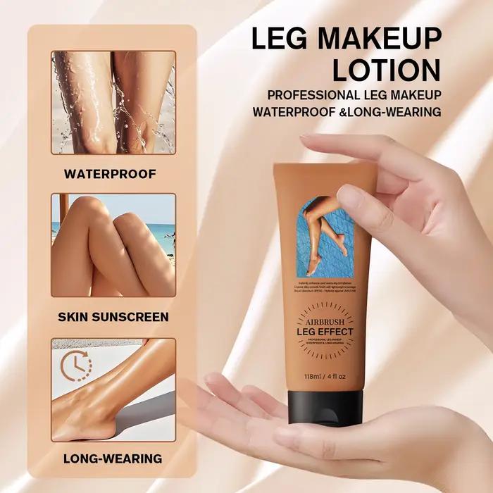 Lotion de maquillage pour les jambes