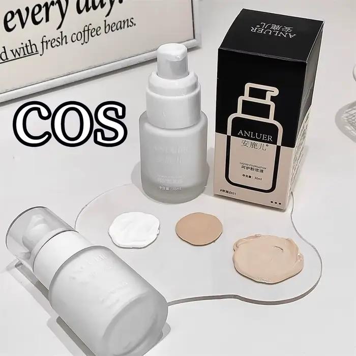 Fond de teint liquide blanc mat à couvrance totale