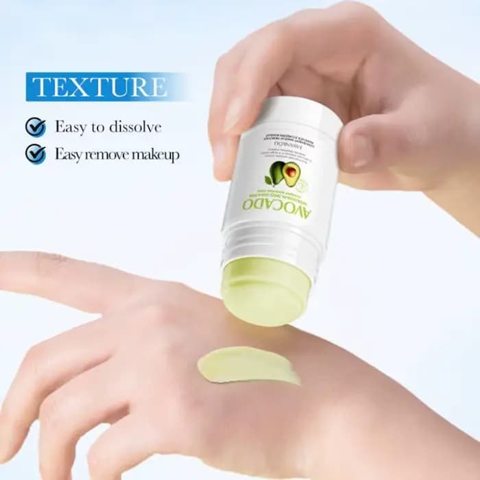 Baume Nettoyant Rafraîchissant Non Gras Démaquillant Léger pour Maquillage Intense Hydratant Sans Dessèchement Soin Visage Peau