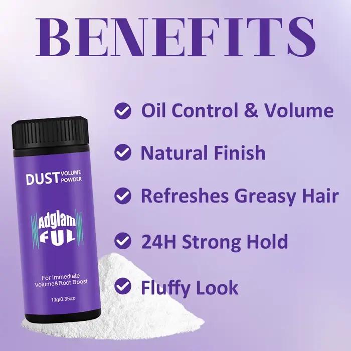 Poudre volumisante 10g absorbant l'excès de sébum