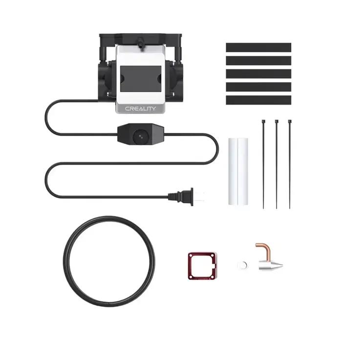 Creality CR-Laser Falcon 10W Kit d'assistance à l'air paquet d'accessoires de mise à niveau fort flux d'air souffle la suie chaude travail propre à faible bruit