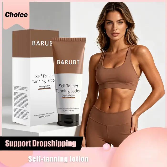 Crème Autobronzante Intensive Protection UV Imperméable Longue Durée Teint Uniforme Hydratant Corps Lotion Bronzante Sans Soleil