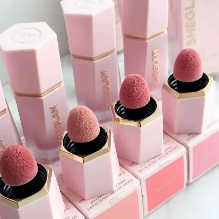 SHEGLAM poudre Blush mat multi-usages brillant à lèvres longue durée éclaircissant léger lisse maquillage