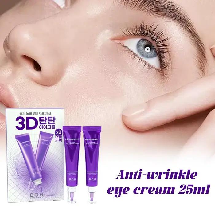 Crème pour les yeux anti-rides 3D probiotique coréenne BOH