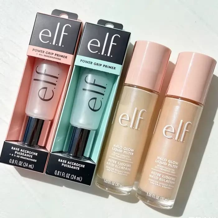 Hot ELF Power Grip Primer Jumbo Texture Rafraîchissant Facilement Absorbable Hydratant Raffermissant Purifiant Lissant pour le Visage