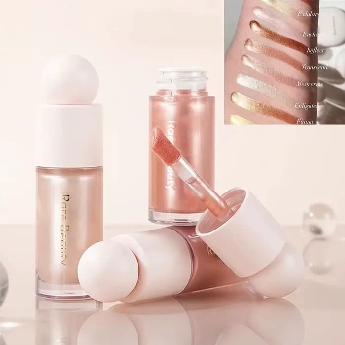 Rare beauté liquide Blush surligneur Contour finition haute brillante luminiseur maquillage Gel visage corps éclaircir