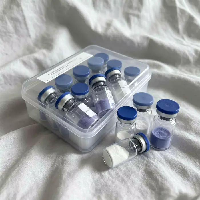 (Poudre de cuivre GHK-Cu lyophilisée de haute qualité