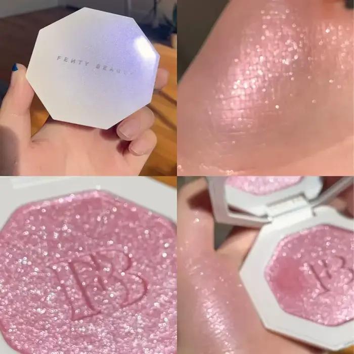 FentyBeauty impeccable Ultra fin doux Focus maquillage réglage miel poudre maquillage tenant poudre contrôle de l'huile grande poudre pressée blanche