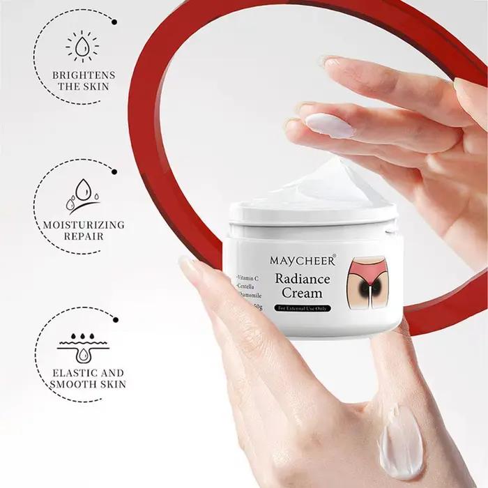 Crème blanchissante BIOAOUA pour peau fine et hydratée corps aisselles fesses genoux éclaircissement zones intimesUsageIdées Occasions Spéciales
