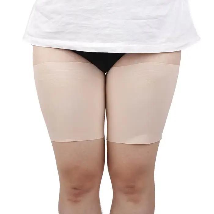 Bande de cuisse Anti-friction d'été, douceur et soyeuse, deux bandes de silicone antidérapantes, empêchent le confort des frottements intérieurs de la cuisse, livraison directe