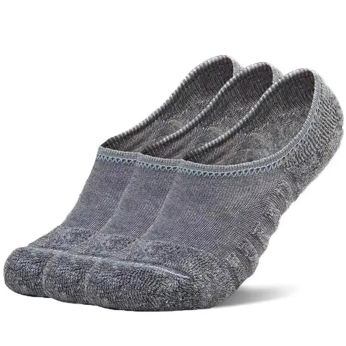 5 paires hommes serviette bas bateau chaussettes Sport sueur souffle Silicone anti-dérapant Invisible chaussettes printemps été nouveau décontracté mode Sox