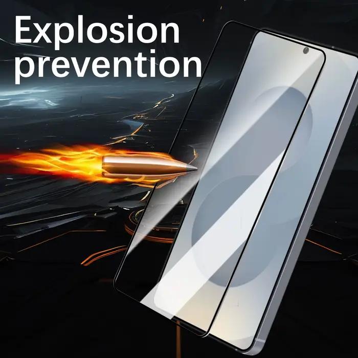 Verre trempé pour Samsung Galaxy S26 Ultra/S26 Plus/S26 S26U 5G 2026 HD, protecteurs d'écran transparents, déverrouillage par empreinte digitale