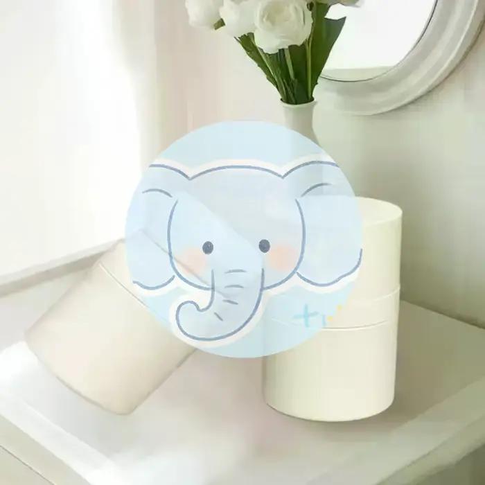 1 pièce Mini boîte vide rechargeable de 10 ml pour poudre libre avec houppette