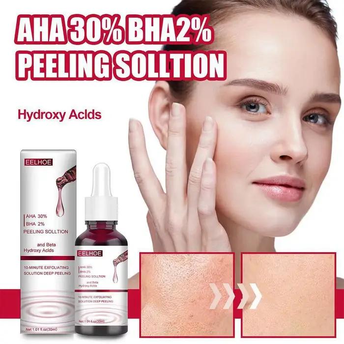 Sérum à l'acide salicylique traitement de l'acné pores lisses blanchissant pour peau grasse produit de soin hydratant face care jaysuing