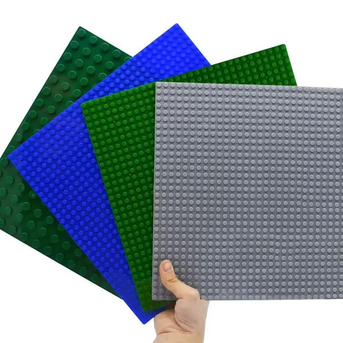 Plaques de base classiques 32x32 16x32 16x16 points, blocs de construction, briques, plaques de base DIY, planches en plastique, jouets de construction