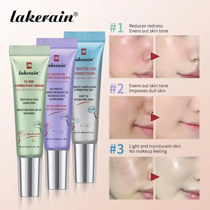 CC crème correctrice rouge à base de liquide