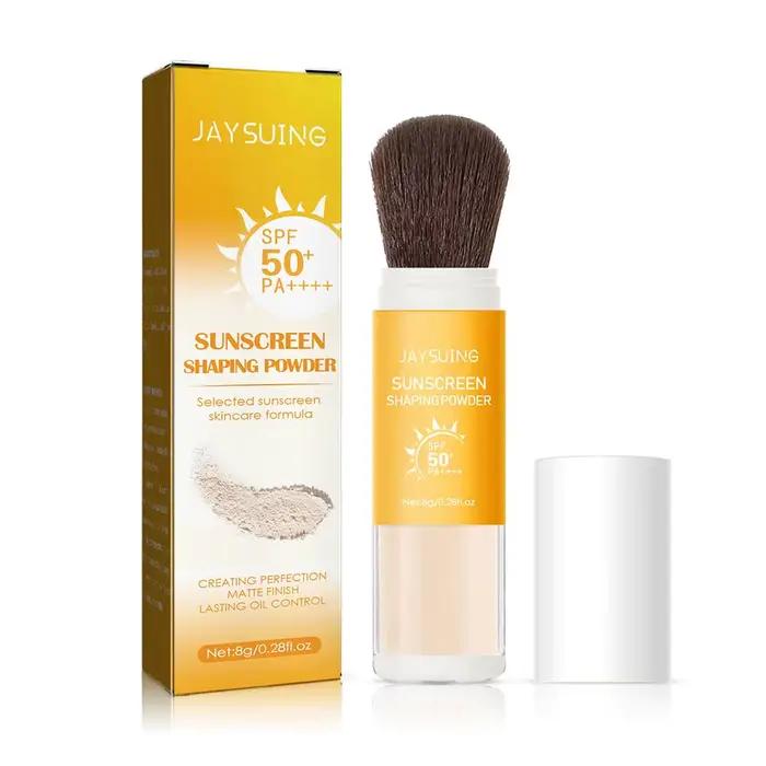 Poudre solaire étanche pour femme
