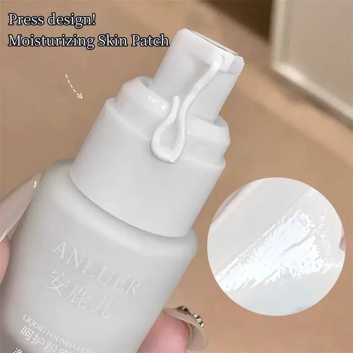Fond de teint liquide blanc mat à couvrance totale