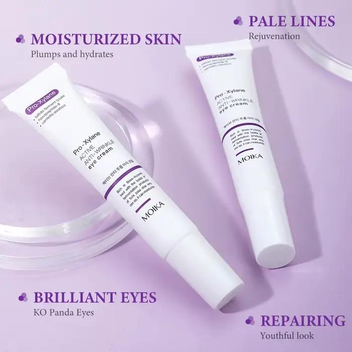 Crème Contour des Yeux Anti-Rides Active Xylane MOIKA Pro