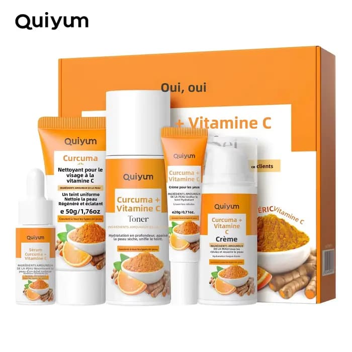 Kit Facial au curcuma à la vitamine C