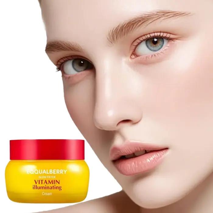 Crème Illuminatrice EQUILABERRY Glow Filter Vitamin : Éclaircit et Unifie le Teint