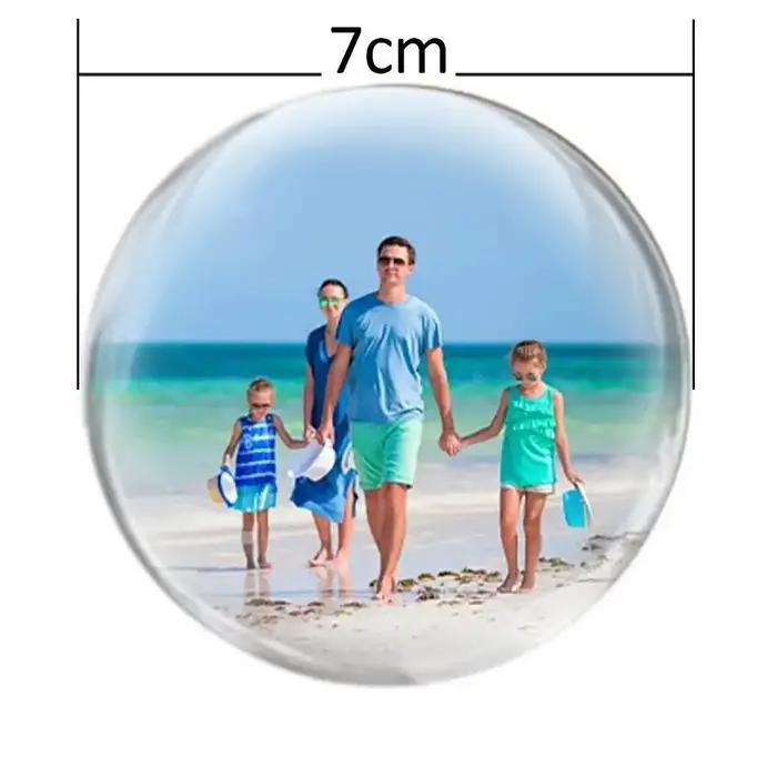 Boule de cristal vidéo 3D, bricolage, mémoire, lampe boule de verre, affichage de pixels sphériques, écran de 2.7 pouces, lecteur de vidéos de 4 go pour cadeau