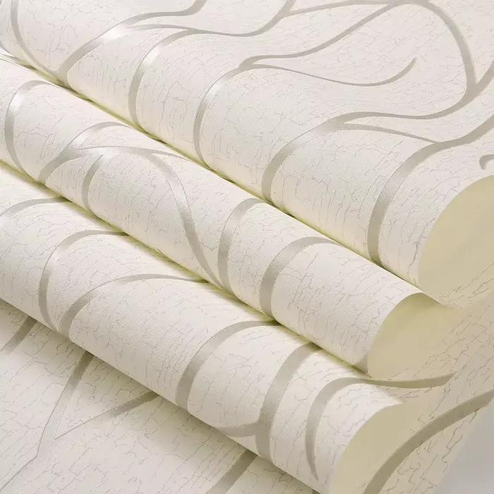 Papier peint de fond pour salon de 53 cm, décoration murale, autocollant mural pour chambre à coucher, papier peint de style européen résistant à l'humidité